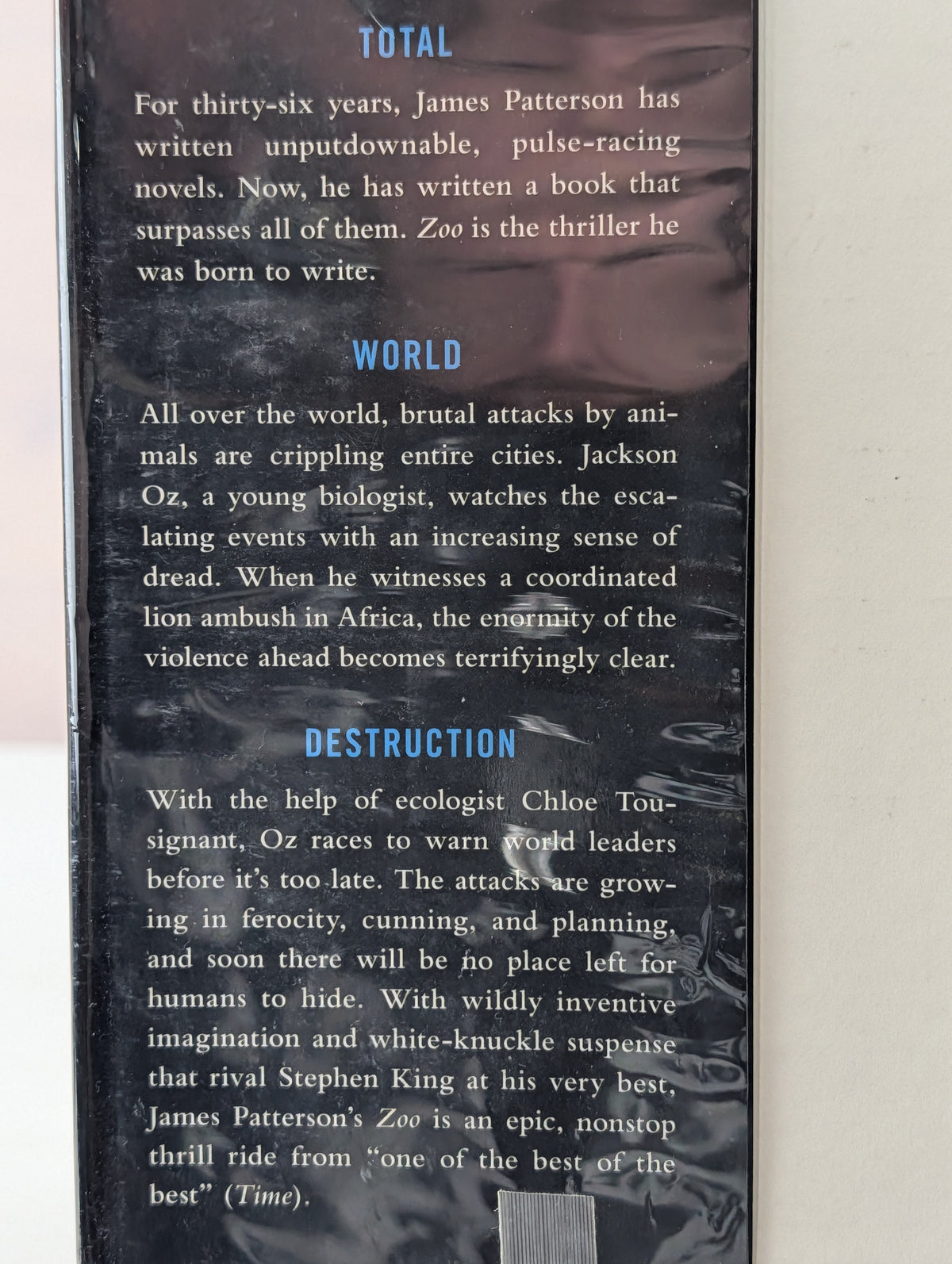 Zoo by James Patterson, Michael Ledwidge